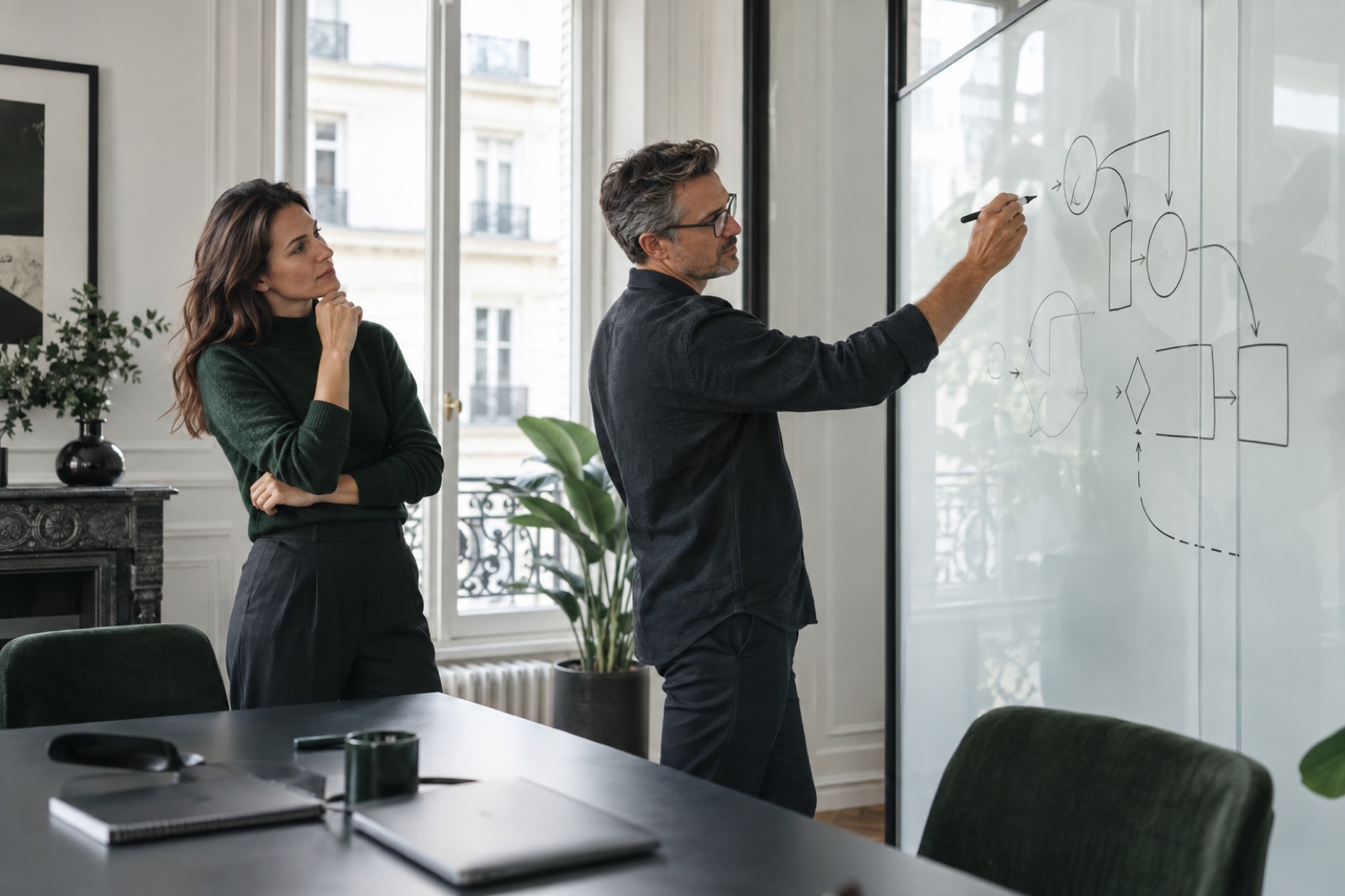 Conception d’un processus commercial sur un tableau