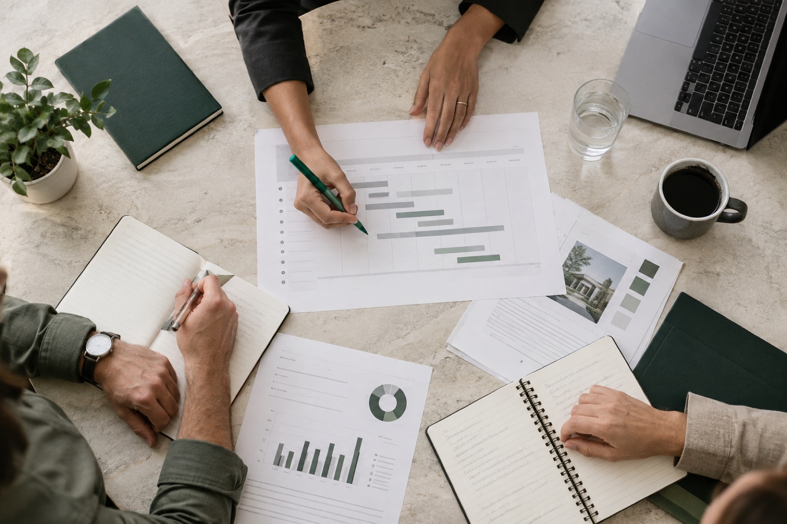Atelier de planification commerciale sur trente jours